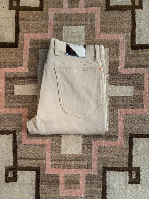 Bedford Cord Pants: Off White