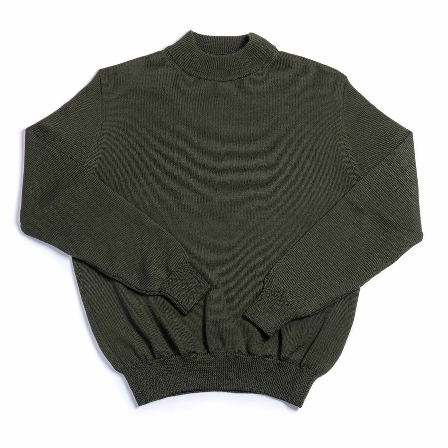 Deck Sweater: Military Green