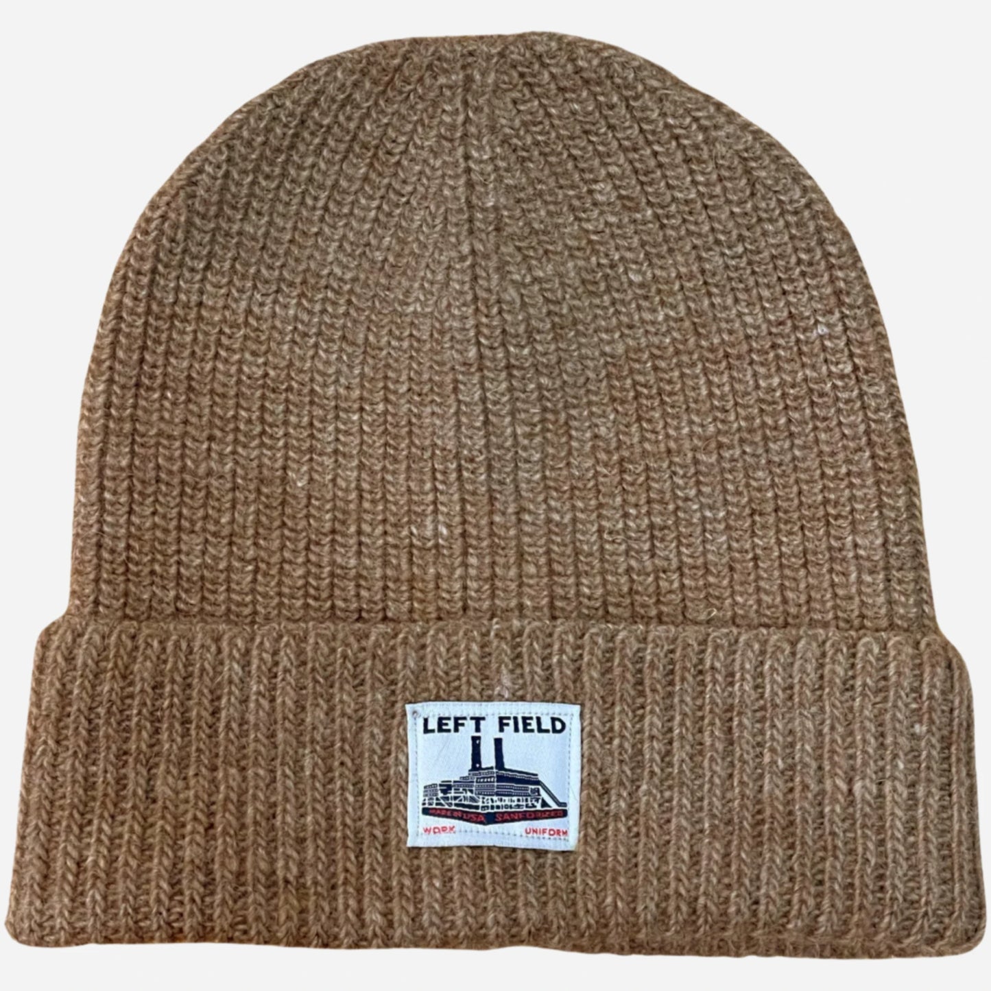 NY State Alpaca Watch Cap - Natural Brown